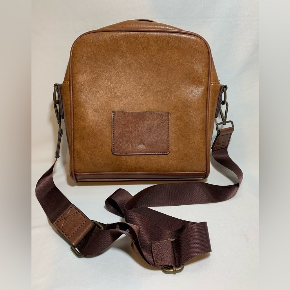 Aldo brown crossbody messenger bag - Picture 3 of 13